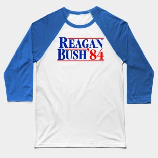 Reagan Bush 84 Baseball T-Shirt